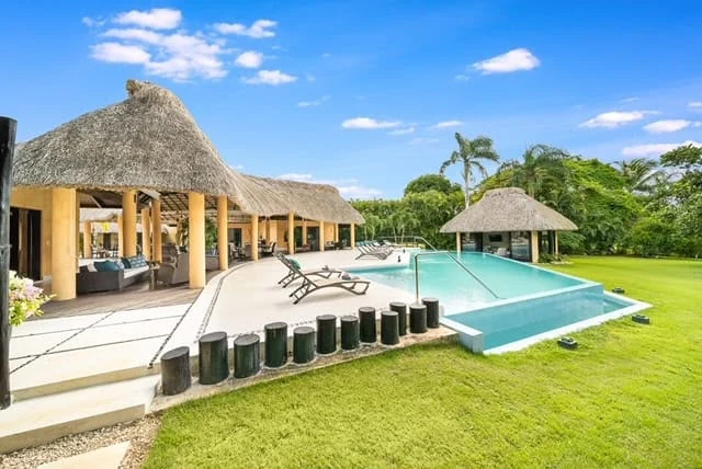 Luxury villa exterior